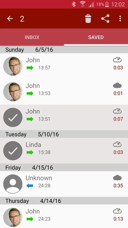Automatic Call Recorder — Screenshot 1